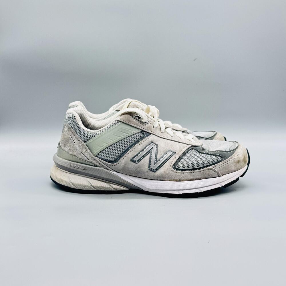 New Balance Shoes Womens 9 Gray Suede Mesh 990 V5 Running Sneakers Comfort